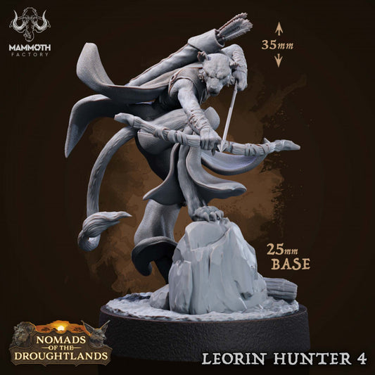 Leorin Hunter - Aiming (25mm Base)