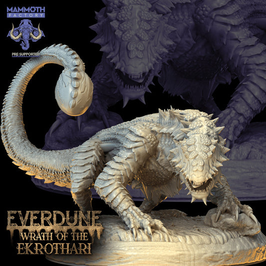 Rekari Sand Drake - Prowling (50mm Base)