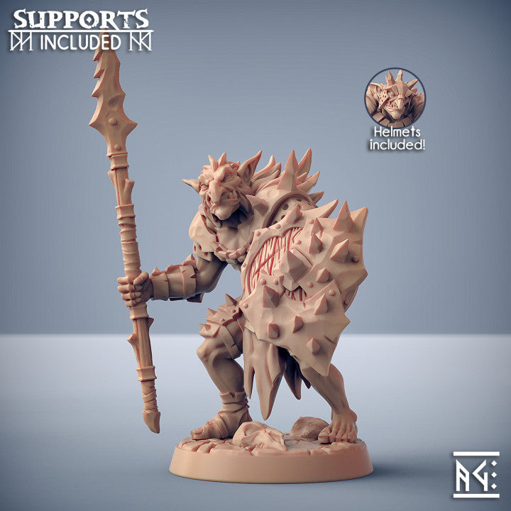 Hobgoblin Warrior Spear Miniature | Medium | Artisan Guild | D&D DnD Pathfinder Miniature