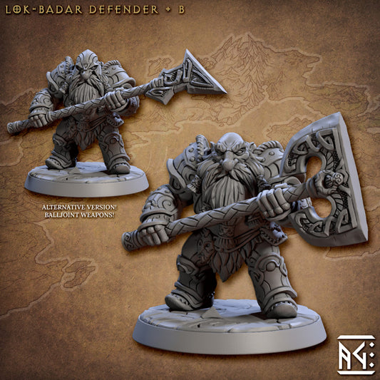 Lok-Badar Defender - Guard (25mm Base)