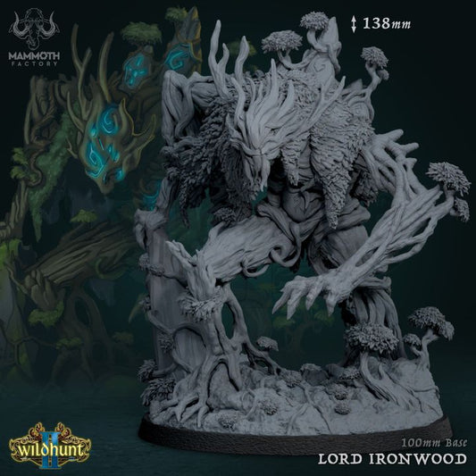 Lord Ironwood - Guardian (100mm Base)