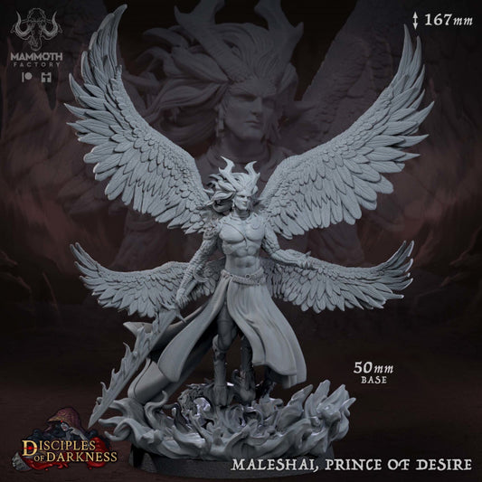 Demon Prince Fiends Wings Large | Mammoth Factory | D&D DnD Pathfinder Miniature