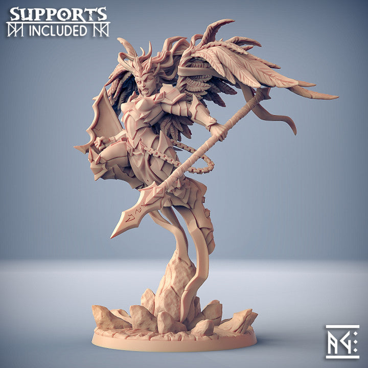 Fallen Angel Warrior Celestial Fiend | Large | Artisan Guild | D&D DnD Pathfinder Miniature