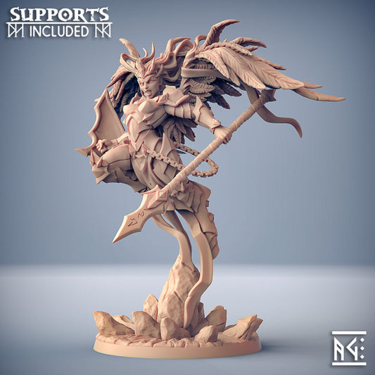 Fallen Angel Warrior Celestial Fiend | Large | Artisan Guild | D&D DnD Pathfinder Miniature