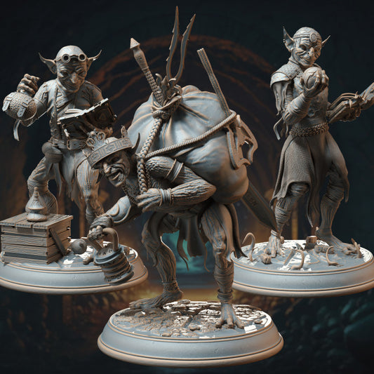 Mana Goblin Trio - Alchemist (25mm Base)