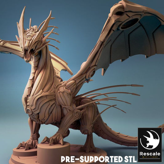 Construct Dragon - Majestic (75mm Base)