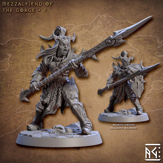 Mezzalfiend of the Gorge - Guard (50mm Base)