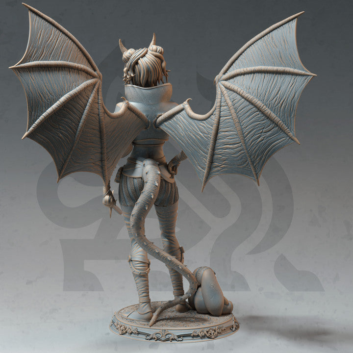 Tiefling Warlock Spellcaster Fiends | Medium | DM Stash | D&D DnD Pathfinder Miniature