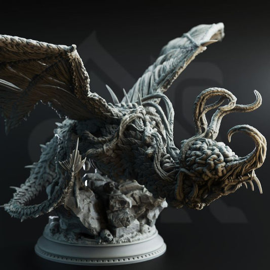 Eldritch Undead Dragon Guardian Monstrosities | Huge | DM Stash | D&D DnD Pathfinder Miniature