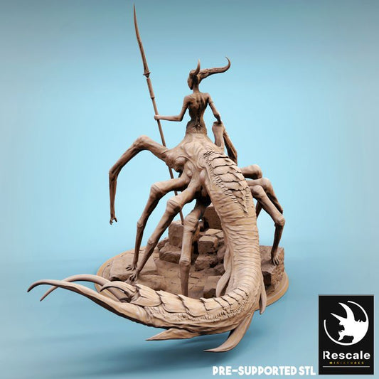 Mistress of Corruption - Regal (100mm Base)
