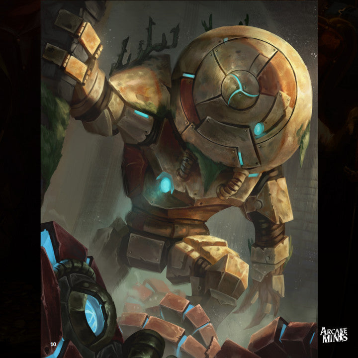 Sentry Constructs Golem Miniature | Large | Sordane Publishing | D&D DnD Pathfinder Miniature