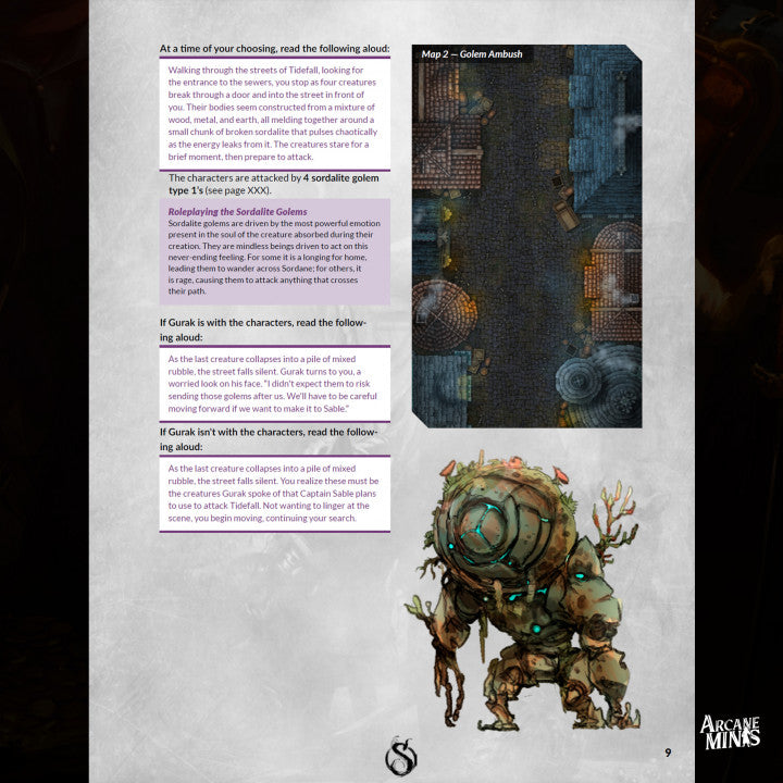 Sentry Constructs Golem Miniature | Large | Sordane Publishing | D&D DnD Pathfinder Miniature