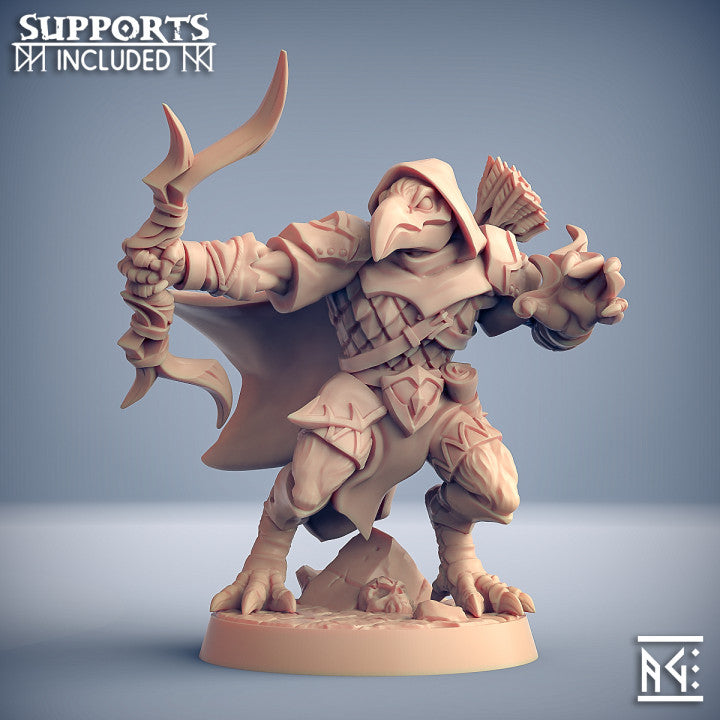 Gryphkin Rogue Ranger Infiltrator | Medium | Artisan Guild | D&D DnD Pathfinder Miniature