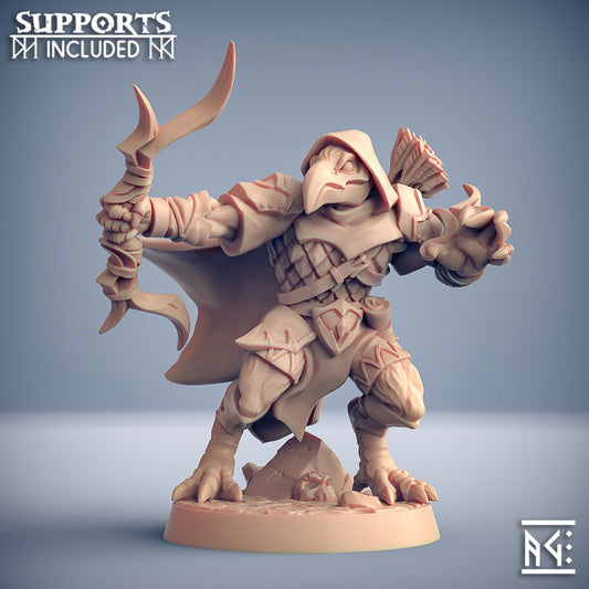 Gryphkin Rogue Ranger Infiltrator | Medium | Artisan Guild | D&D DnD Pathfinder Miniature