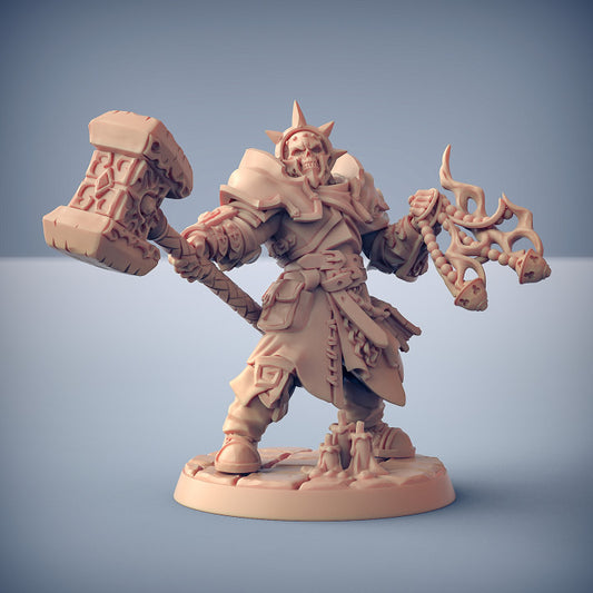 Requiem Templar Paladin Cleric Defense | Medium | Artisan Guild | D&D DnD Pathfinder Miniature