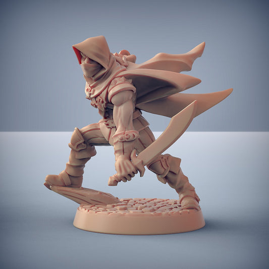 Thieves Guild Adept - Crouched (25mm Base)