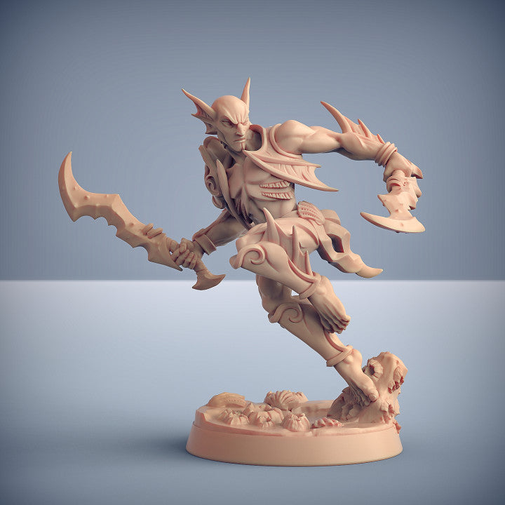 Triton Warrior Aquatic Armor Medium | Artisan Guild | D&D DnD Pathfinder Miniature