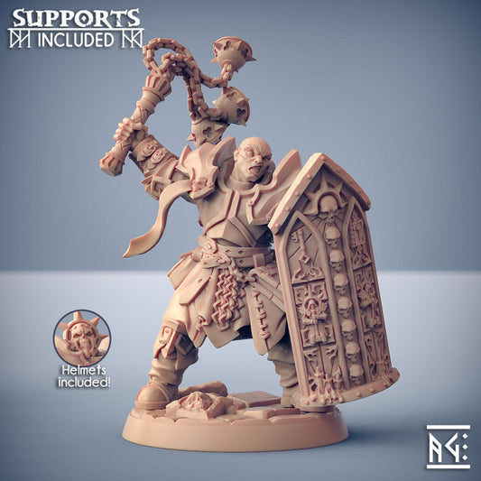 Templar Paladin Cleric Defender | Medium | Artisan Guild | D&D DnD Pathfinder Miniature
