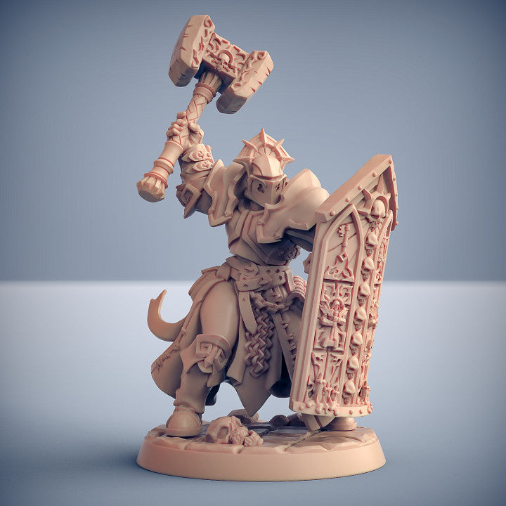 Requiem Templar Paladin Warrior Miniature | Medium | Artisan Guild | D&D DnD Pathfinder Miniature