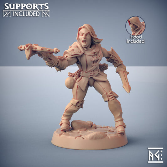 Thieves Guild Adept - Modular (25mm Base)