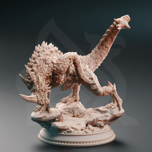 Monodrake Horned Drake Monster Dragon | Huge | DM Stash | D&D DnD Pathfinder Miniature