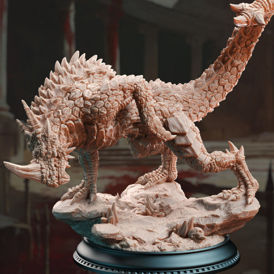 Monodrake Horned Drake Monster Dragon | Huge | DM Stash | D&D DnD Pathfinder Miniature