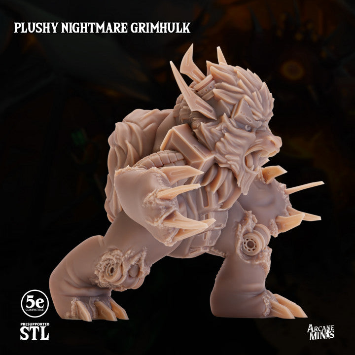 Plushy Nightmare Grimhulk - Mechanical (25mm Base)