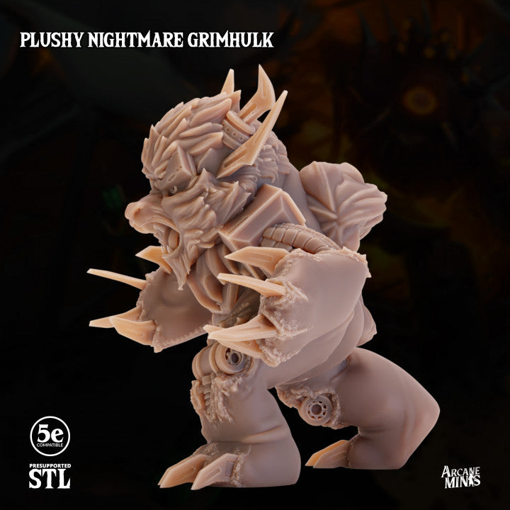 Plushy Nightmare Grimhulk - Mechanical (25mm Base)
