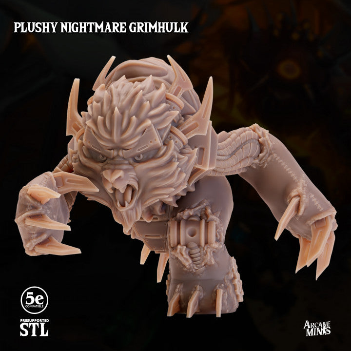 Plushy Nightmare Grimhulk - Mechanical (25mm Base)