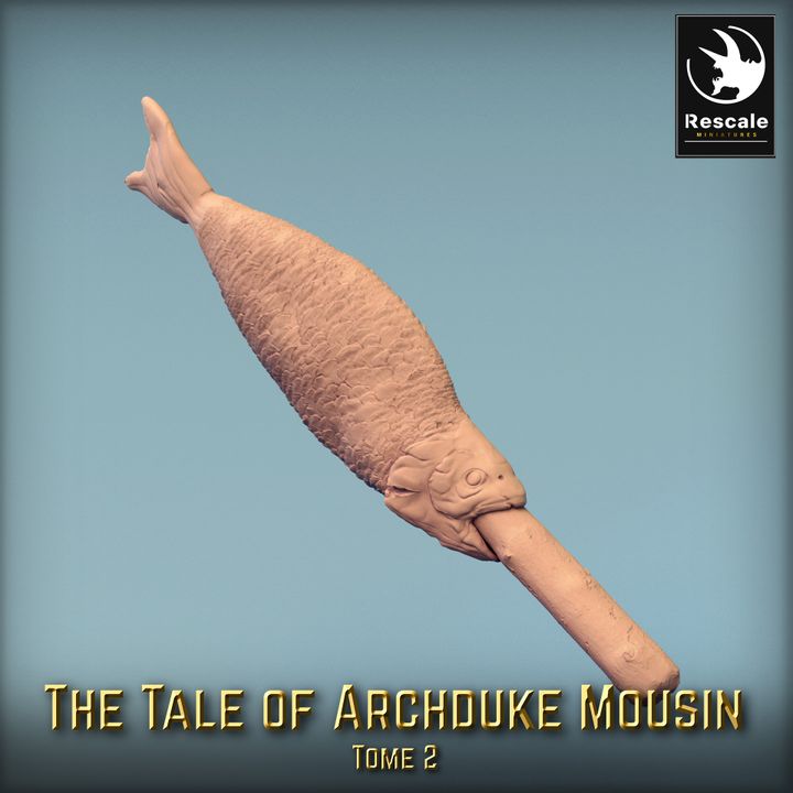 Collection Mouse Warrior Beasts Miniature | Medium | Rescale Miniatures | D&D DnD Pathfinder Miniature