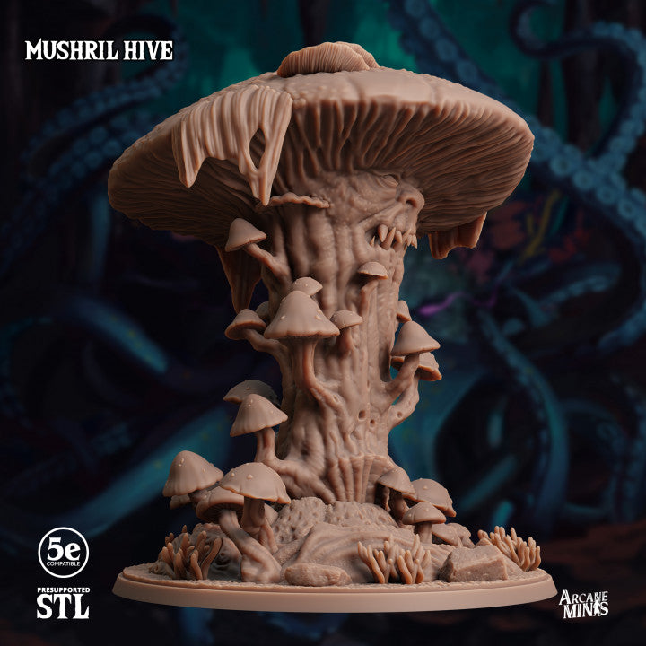 Mushril Hive - Pose 1 (75mm Base)