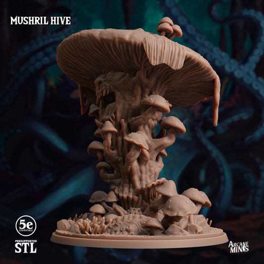 Mushril Hive - Pose 1 (75mm Base)