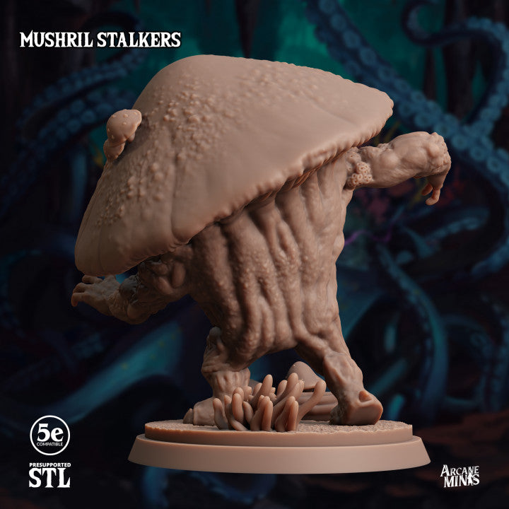 Mushril Stalker - Crouched (25mm Base)