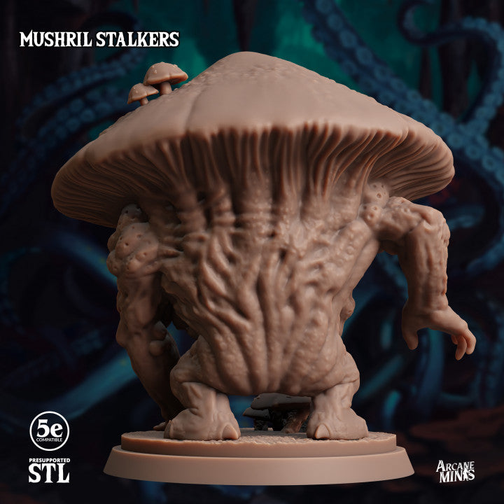 Mushril Stalker - Crouched (25mm Base)