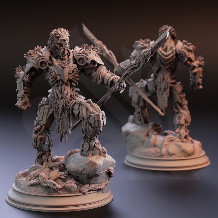 Warforged Druid Constructs Nature | Medium | DM Stash | D&D DnD Pathfinder Miniature