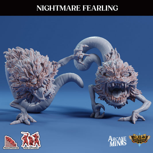 Nightmare Fearling - Crouching (25mm Base)