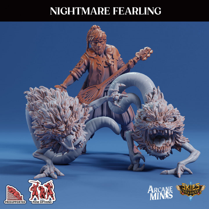 Nightmare Fearling - Crouching (25mm Base)