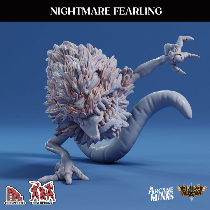 Nightmare Fearling - Crouching (25mm Base)