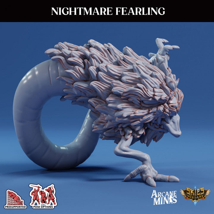 Nightmare Fearling - Crouching (25mm Base)