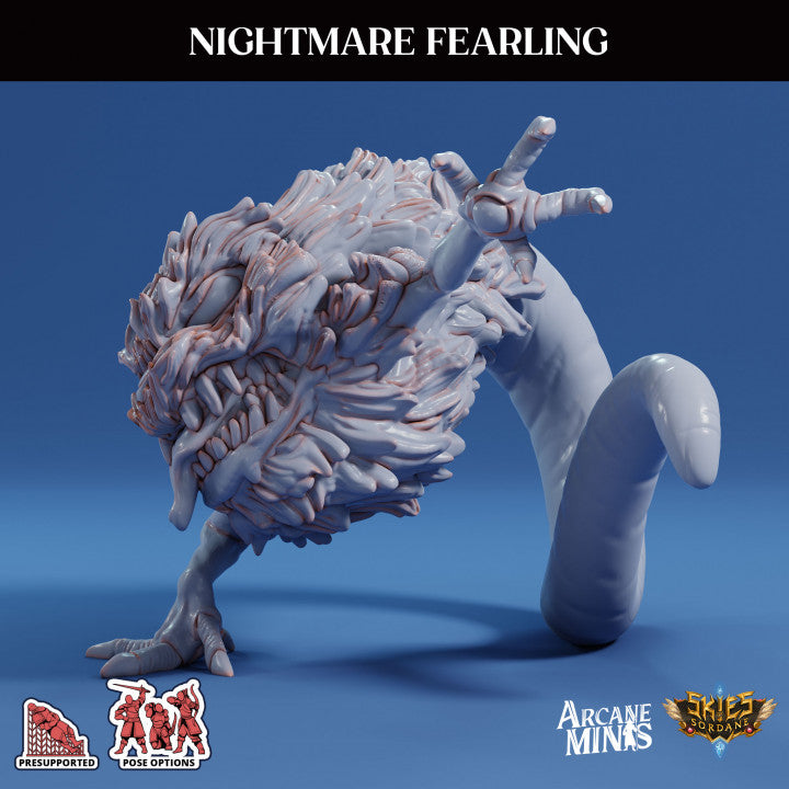 Nightmare Fearling - Crouching (25mm Base)