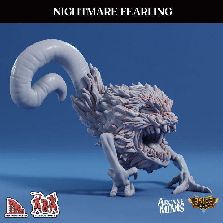 Nightmare Fearling - Crouching (25mm Base)