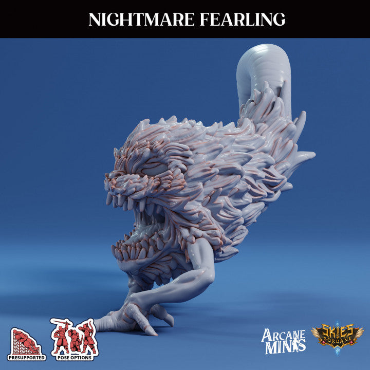 Nightmare Fearling - Crouching (25mm Base)