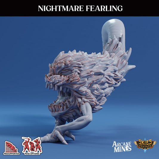 Nightmare Fearling - Crouching (25mm Base)
