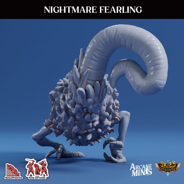 Nightmare Fearling - Crouching (25mm Base)