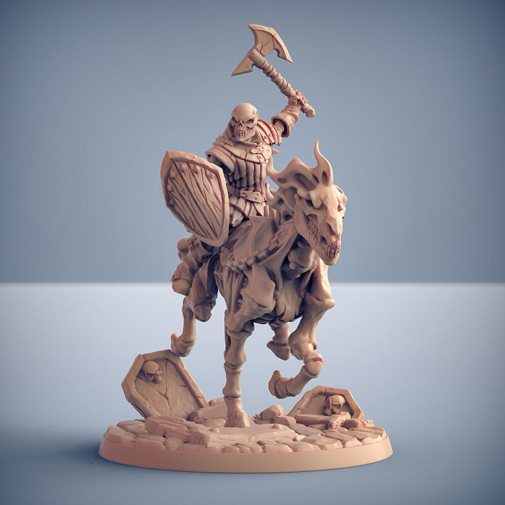 Undead Skeleton Rider Nightmare | Large | Artisan Guild | D&D DnD Pathfinder Miniature