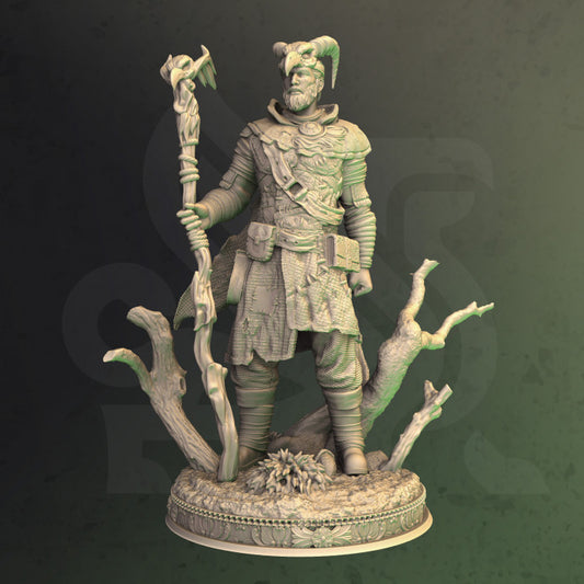 Tiefling Druid - Standing (25mm Base)