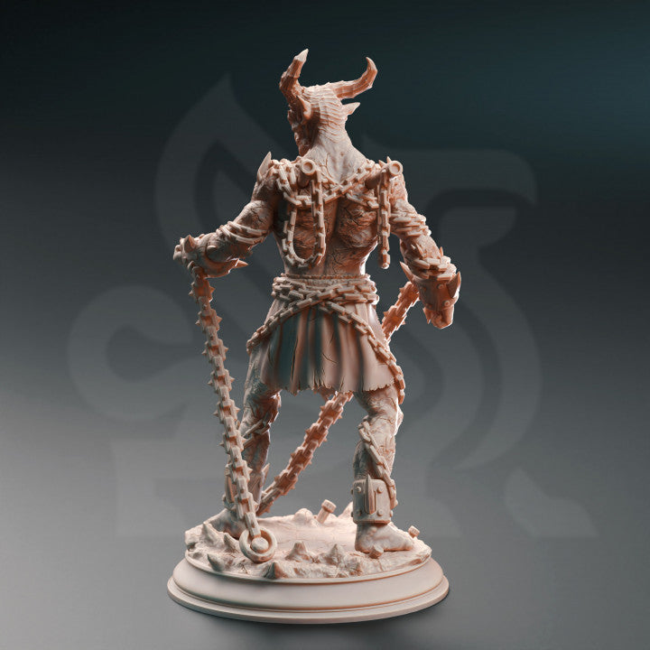 Chain Devil Fiend Monster Miniatures | Medium | DM Stash | D&D DnD Pathfinder Miniature