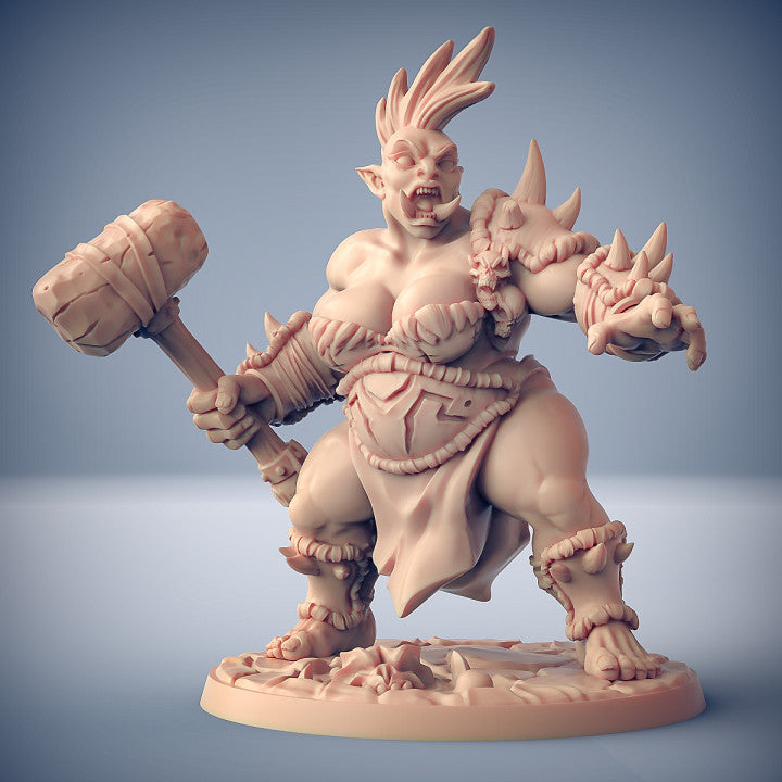 Ogro Merodeador - Poder (Base de 50 mm)