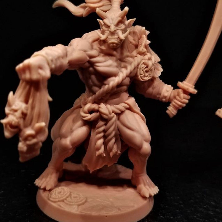 Oni Clan Grunt - Guard (50mm Base)