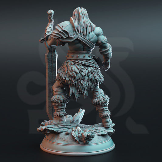 Goliath Giant Barbarian - Stalwart (25mm Base)